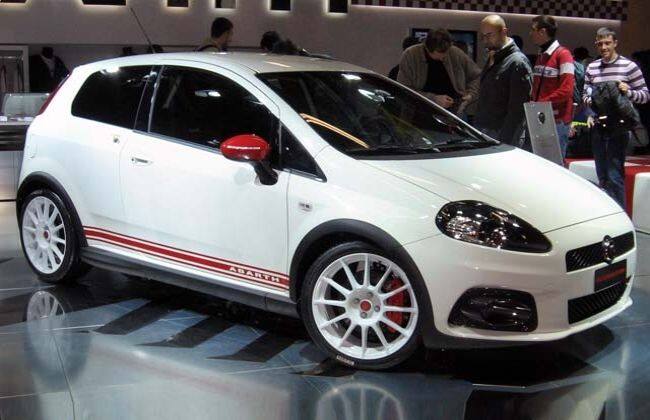 Fiat Punto Abarth Evo Esseesse在印度发现