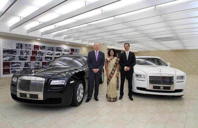 Rolls Royce在2013年中期，在印度的海德拉巴开设陈列室