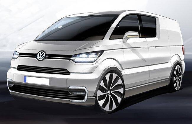Volkswagen的“未来的送货车” -  E-Co-Motion Concept在日内瓦