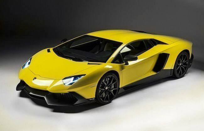 Lamborghini Aventador LP720-4 50 Anniversario Edition Images透露