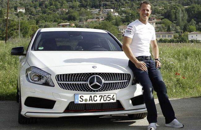 梅赛德斯 - 奔驰标志Michael Schumacher担任新品牌大使