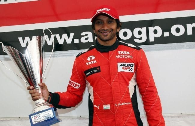 Narain Karthikeyan在Kumho-Shod Auto GP系列中获胜Silverstone