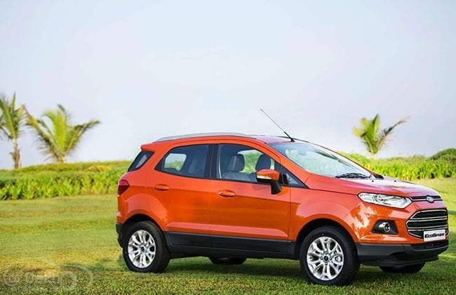 Ecosport帮助福特印度纪录最佳销售