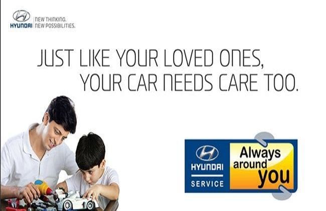 Hyundai'总是在竞选活动中返回;提供免费检查