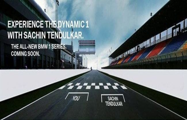 Sachin Tendulkar共享宝马1系列驾驶体验