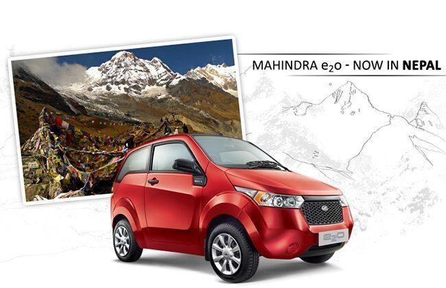 Mahindra E2O在尼泊尔推出