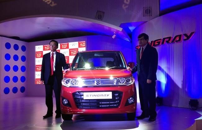 Maruti Suzuki Wagonr Stingray于卢比推出。4.10 Lakh.