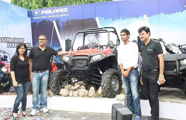 Polaris'勒克瑙的新经销商; Bhuvneshwar Kumar呈现RZR S 800