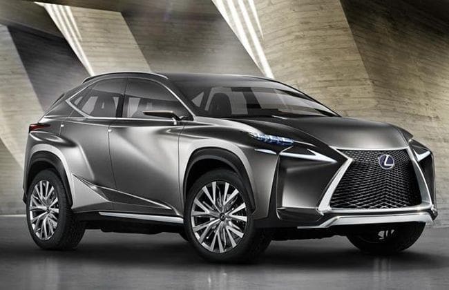 Lexus LF-NX Crossover概念在法兰克福电机展中亮相