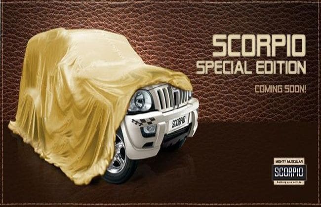 Mahindra Scorpio特别版戏弄