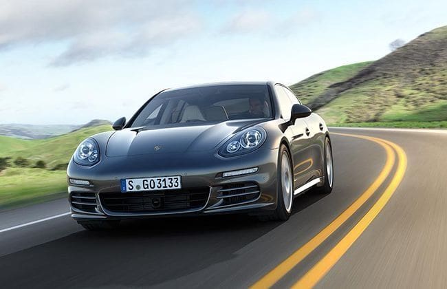 2014 Porsche Panamera Model Line现在在美国出售