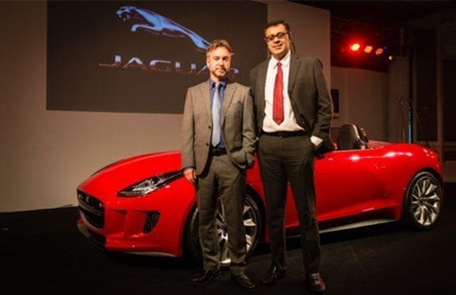 Jaguar F型在Chennai在卢比推出。1.4亿卢比