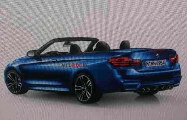 这是BMW M4敞篷车吗？