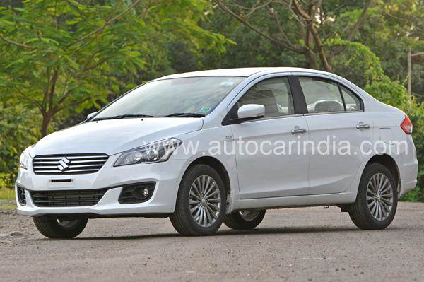 Maruti Ciaz Shvs柴油混合动力车以8.23卢比推出