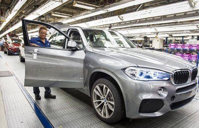 2014 BMW X5体育活动车进入美国的生产
