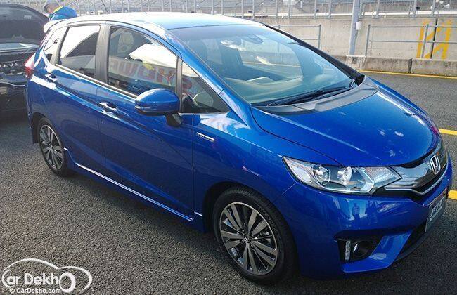 2014年印度汽车博览会新的本田爵士和Mobilio MPV