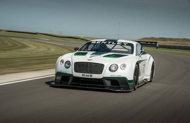 Bentley大陆GT3赛车在耶和华亮相