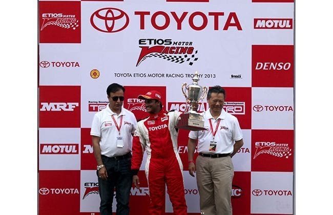 Diljith成为第一个赛车奖杯冠军