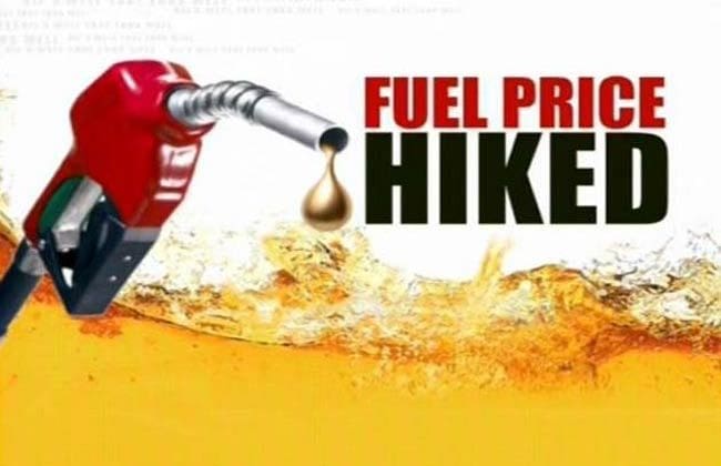 汽油价格上涨1.63卢比/升