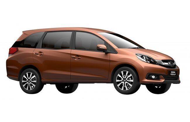 印度绑定的本田Mobilio（Brio MPV）揭开了Indoensia