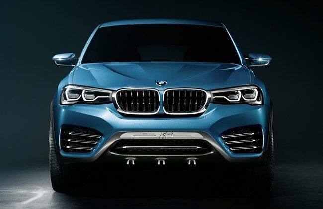 生产版BMW X4在2014年底特律电机节目中首次亮相