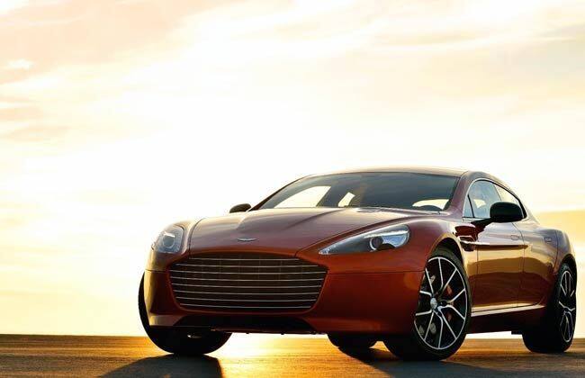 Aston Martin Rapide S揭开了南印度，售价为卢比。4.4亿卢比
