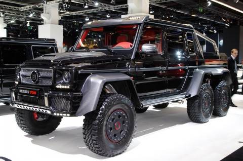 法兰克福电机展2013：BRABUS 691BP B63S-700 6X6亮相