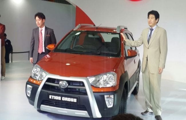 丰田在德里电机展上推出了一元十字架