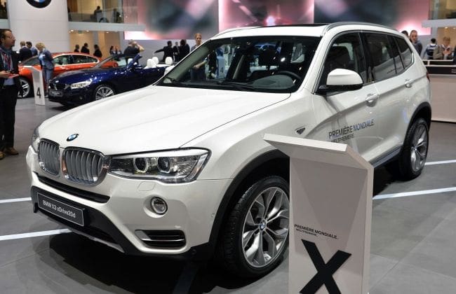 令人耳目一新的印度突出了锐利，看着BMW X3在日内瓦揭幕
