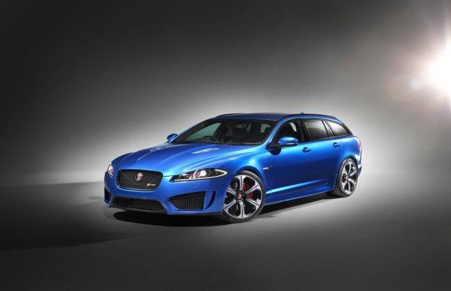 Jaguar是在2014年日内瓦电机展中揭开新的XFR-S SportBrake