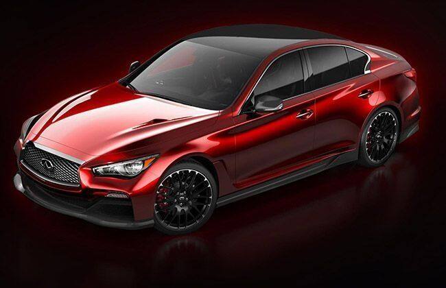 Infiniti Q50 Eau Rouge概念的第一张图片