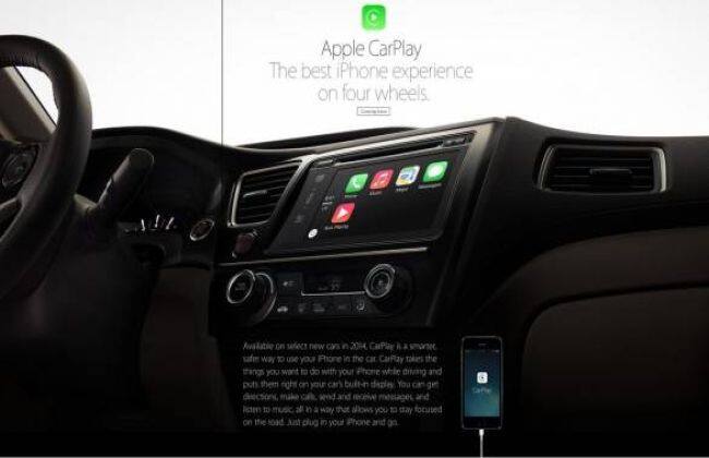 Apple的下一个Venture  - 基于IOS的汽车信息娱乐系统'Carplay'
