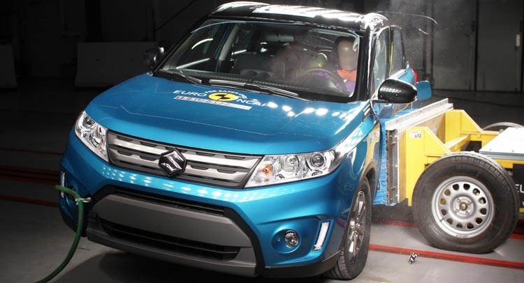 Suzuki Vitara在欧元NCAP安全测试中得分很高