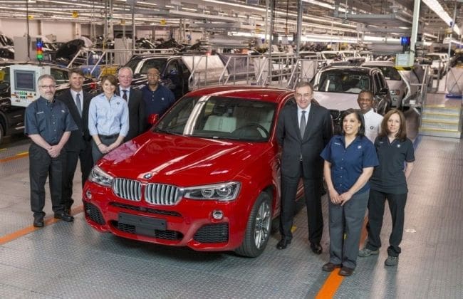 BMW X4滚动到生产线上; x7-新进入者宣布