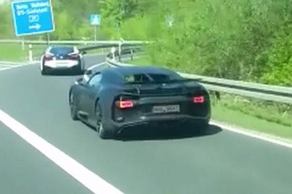 Bugatti Chiron Prototype发现测试