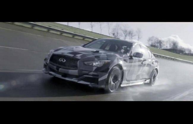 Infiniti将Q50 Eau Rouge 560BHP原型带到了生命