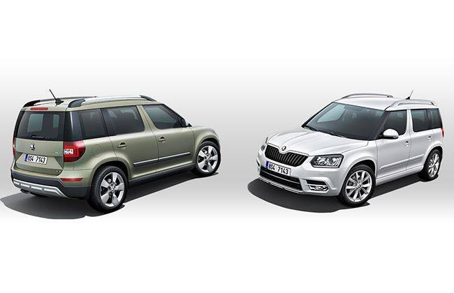 2014年Skoda yeti Facelift可能会显示2014年Auto Expo