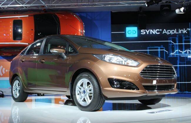 新的2014 FORD Fiesta FaceLift照片库