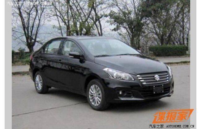 Maruti Ciaz可以在销售部门领袖本田市吗？[CIAZ SPY PICS]