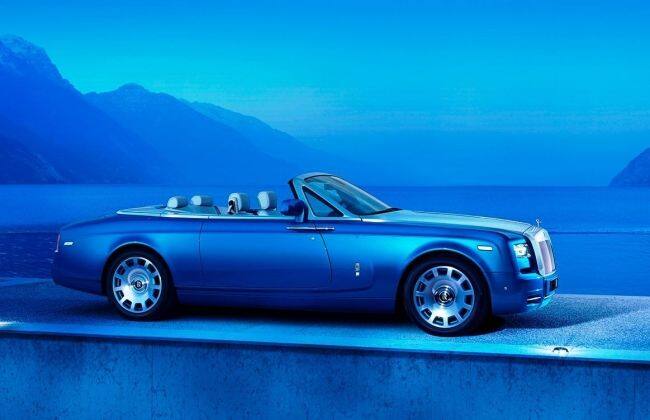 Rolls-Royce Phantom Dreophead Coup Waterspeed系列使欧洲首次亮相