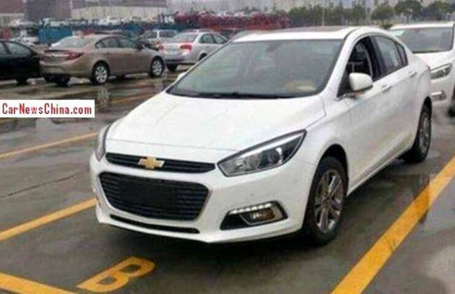 Nex-Gen Chevrolet Cruze在2014年北京电机展之前捕获