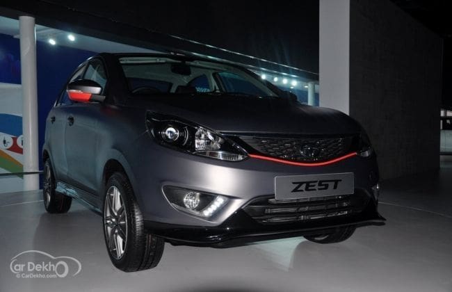 Tata Zest VS竞争;加剧紧凑的轿车