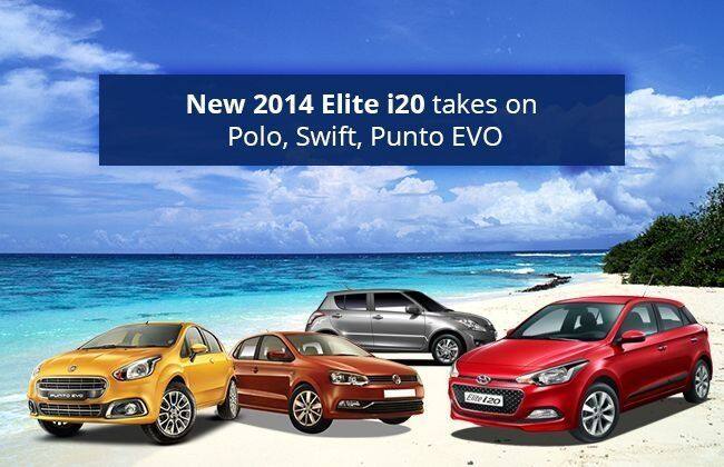 新的现代精英I20带领Polo，Swift，Punto Evo
