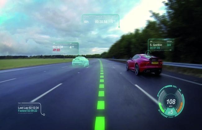 捷豹陆路罗弗创造了新的道路虚拟视图