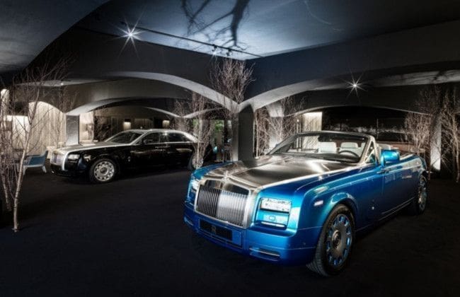 Rolls-Royce Studio在Porto Cervo设置