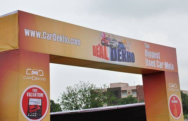 最大使用的Cardekho Mela，Deaoldekho jaipur的踢