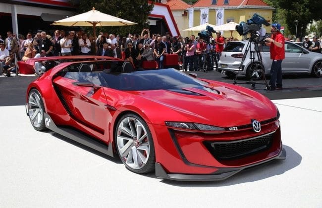 大众揭示了GTI Roadster Vision Gran Turismo