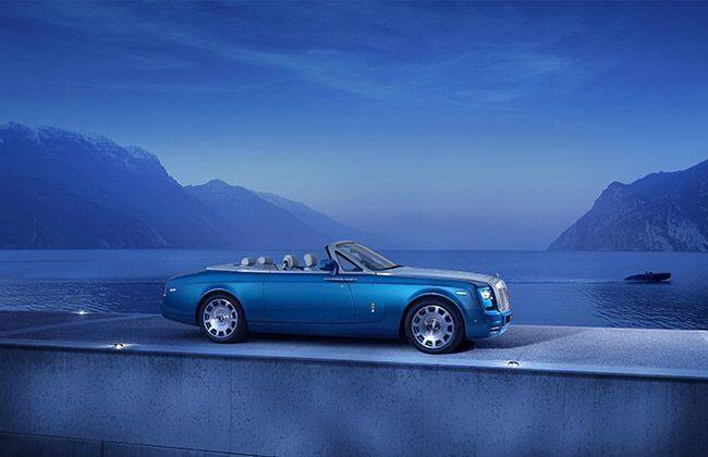 Rolls-Royce Phantom Dreophead Coupe Waterspeed系列将在欧洲推出
