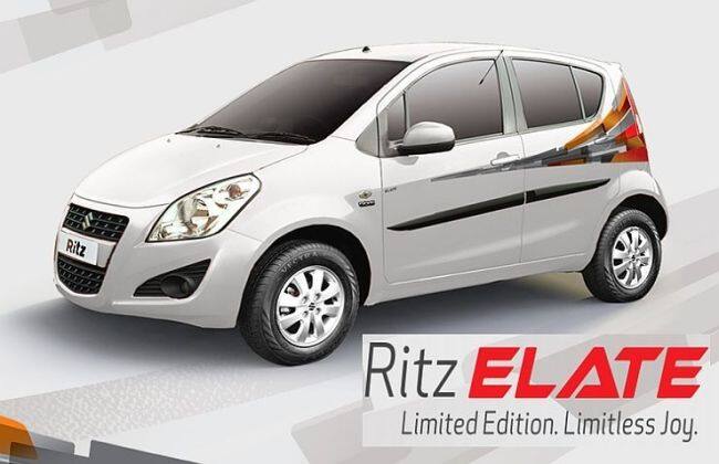 Maruti Suzuki介绍了Ritz'Elate'版