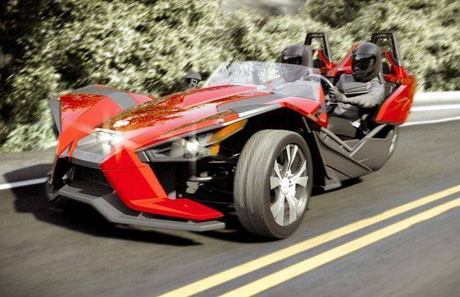 Polaris Slingshot：三轮轨道机！